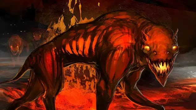 Βρέθηκε σκελετός του θρυλικού “σατανικού” Hellhound πάνω από 2 μέτρα ύψος, κοντά σε ένα πρώην μοναστήρι!!