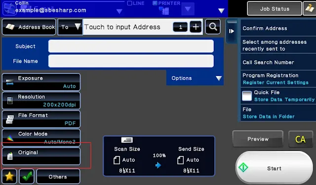 How To Scan Double Sided Documents Sharp Printer