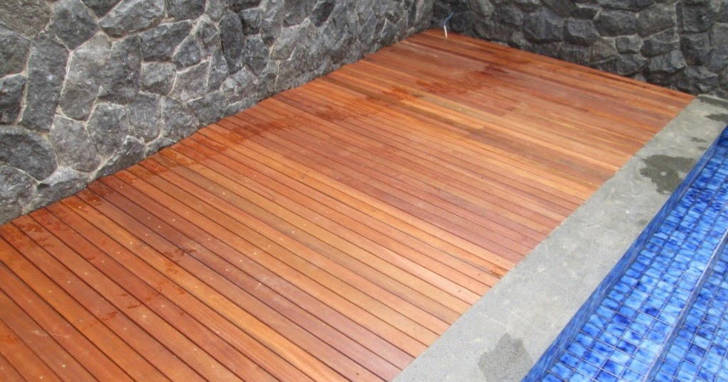 lantai kayu outdoor