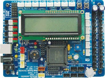 The AX-11 microcontroller board