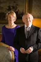 Colombia's presidential election: The candidates (and their Irish 'equivalents'): Irish President Michael D. Higgins with wife Sabina.