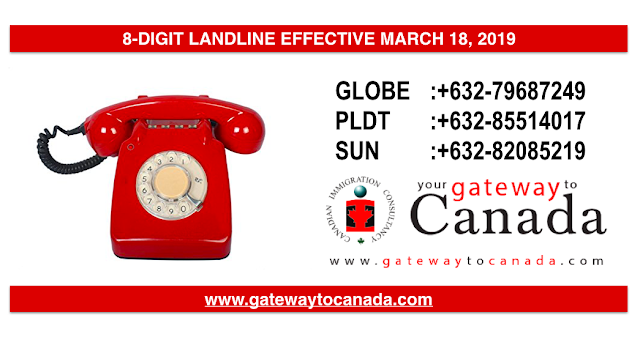 Advisory: Globe and PLDT 8-digit landline in Metro Manila
