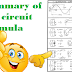 summary of AC circuit formula 