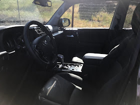 Front seats in 2020 Toyota 4Runner 4X4 TRD PRO 