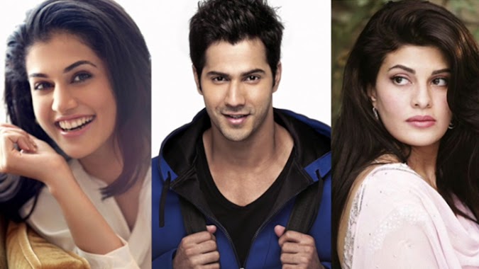 VARUN DHAWAN, JACQUELINE FERNANDEZ & TAPSEE PANNU SIAP SYUTING JUDWAA 2