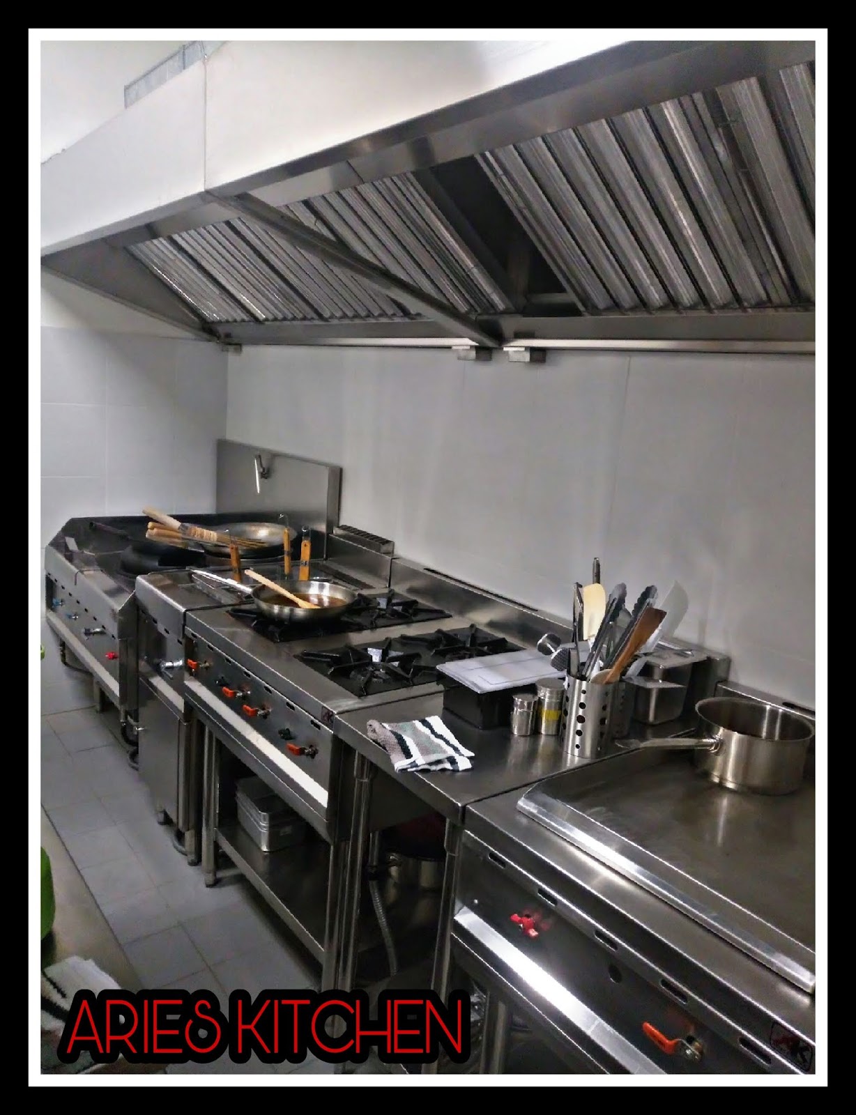 ARIES KITCHEN EXHAUST HOOD  COOKER  HOOD  INSTALASI  