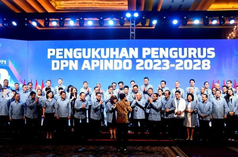 01082023 - BANUATODAY.COM - Presiden Joko Widodo di depan kepengurusan baru Apindo memberikan pesan untuk memajuka ekonomi banga. Istimewa.png