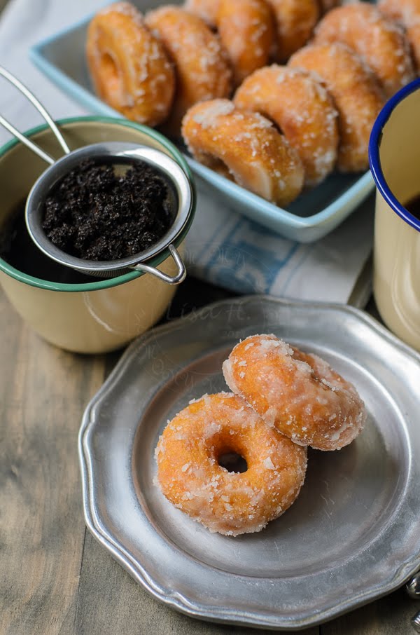 Kuih Keria / Kumara Donuts / Sweet Potato Donuts - Lisa's 