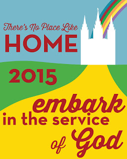 Young Women in Excellence "There's No Place Like Home" 2015 Theme Poster