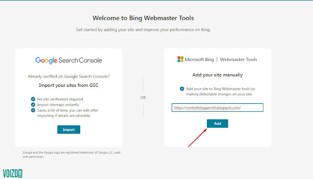 Cara Mendaftarkan Blog Ke Bing Webmaster