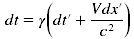 differential of t