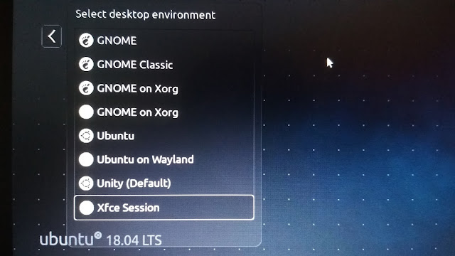 Change Ubuntu Desktop Environment