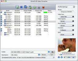 Screenshot Software Xilisoft HD Video Converter