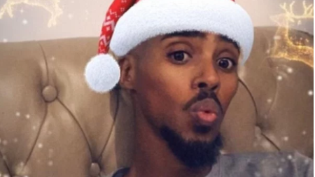 Muslims attack British athlete Mo Farah online for celebrating Christmas