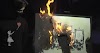 Crypto enthusiasts burn and digitize Banksy artwork