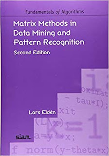 Matrix Methods in Data Mining and Pattern Recognition