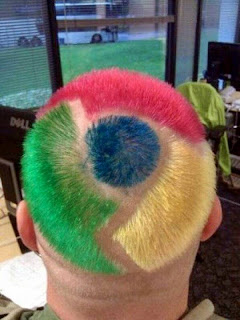 Google chrome hairstyle