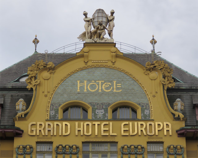 Grand Hotel Europa, Wenceslas Square, Prague