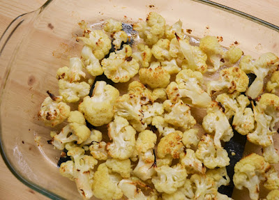 Salade chou-fleur rôti noisettes 