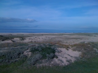 The view out my hotel window in Punta del Este