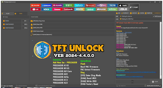 TFT-Unlock-Tools-2024-4.4.0.0-Auto-update