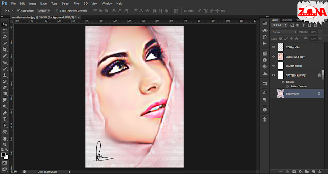 Cara Membuat Soft Smudge Painting Dengan Adobe Photoshop CS6