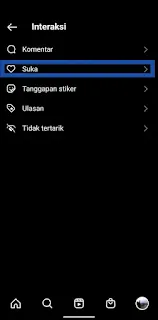 Melihat Postingan Yang Kita Like di IG HP