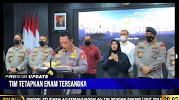 Kapolri Umumkan 6 Tersangka Tragedi Kanjuruhan