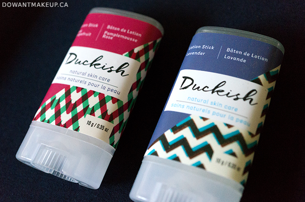 Duckish skin care lotion stick review