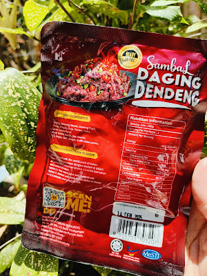 Sambal daging dendeng sumatraa, harga daging dendeng sumatraa, daging dendeng sumatra , makanan ready to eat, daging dendeng sumatra ready to eat