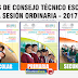 Guías de Consejo Técnico Escolar Sexta Sesión Ordinaria para Inicia, preescolar, primaria, secundaria
