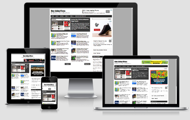 New Johny Wuss - SEO Responsive Blogger Template