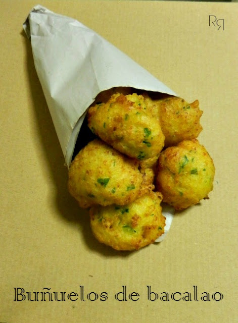 "Buñuelos de bacalao"