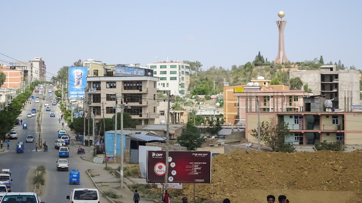 Seen from Mekelle Center