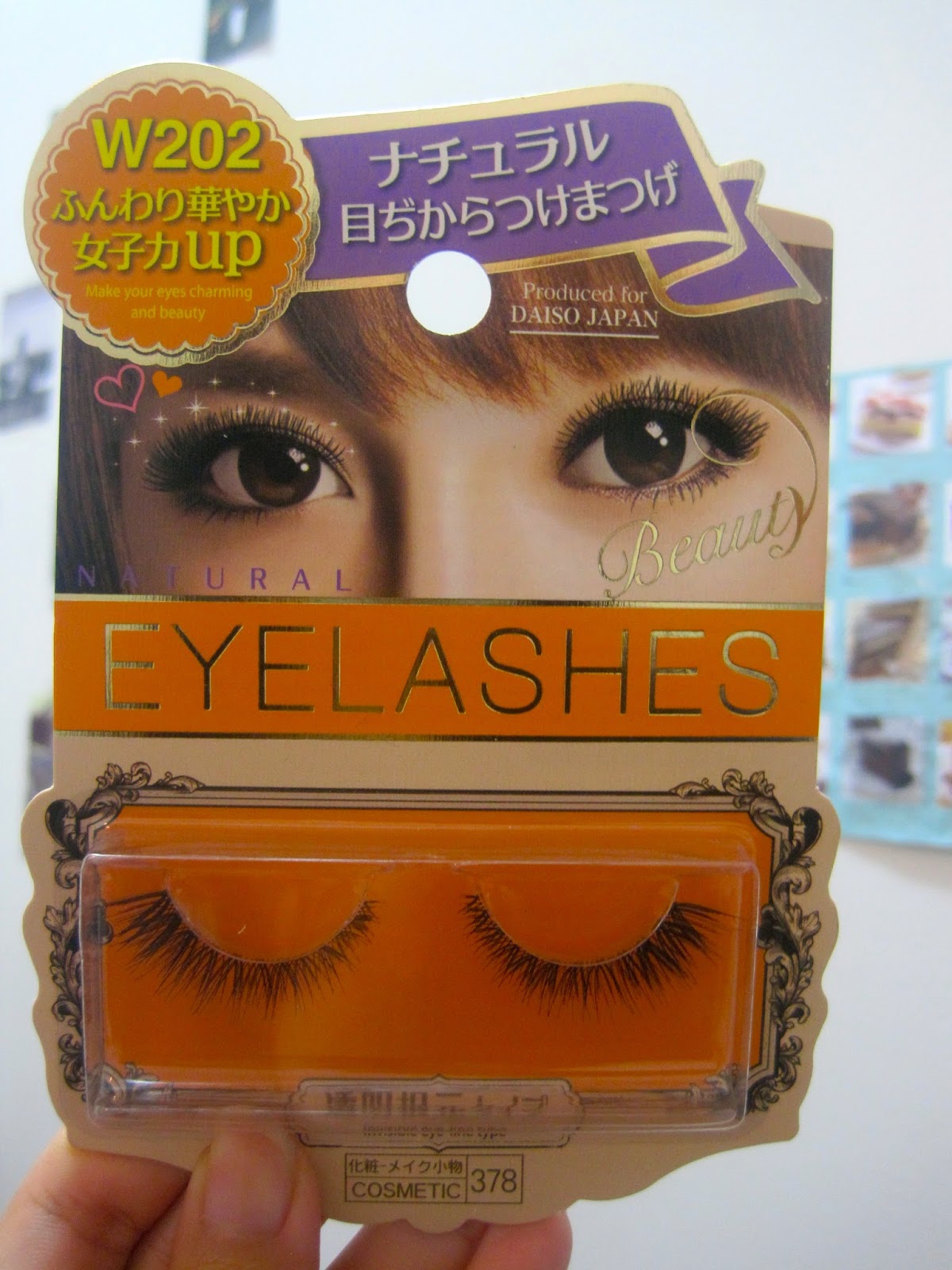 To Flawless: Review: Daiso False Eyelashes (6 different ...