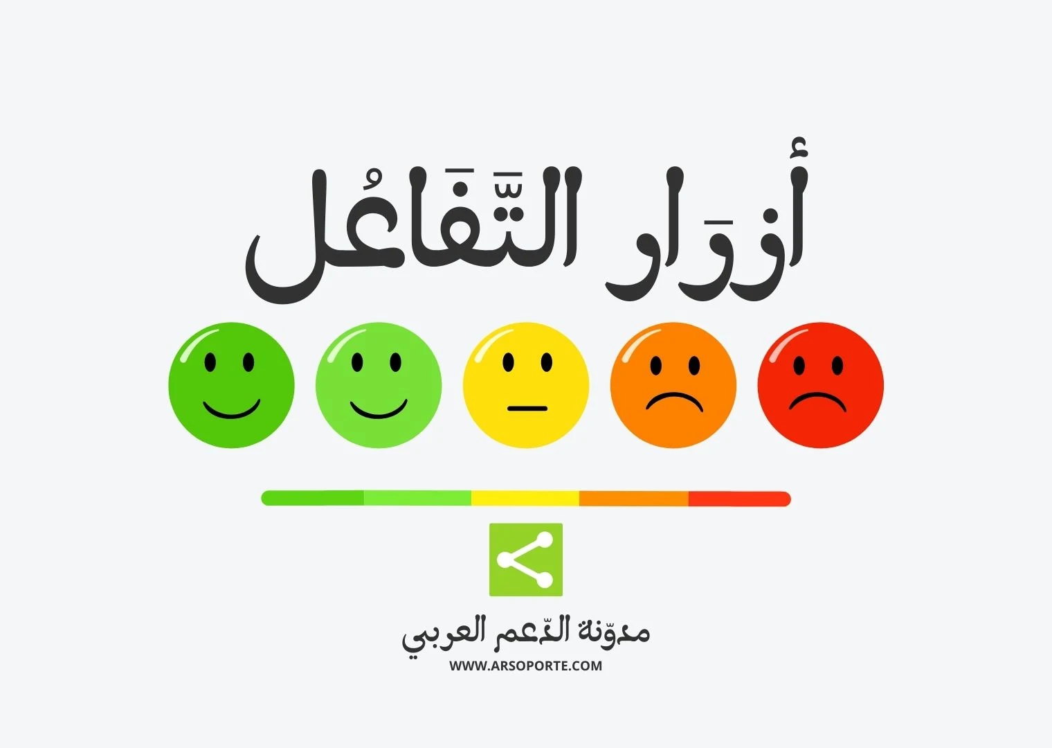 أزرار التّفاعل من ShareThis