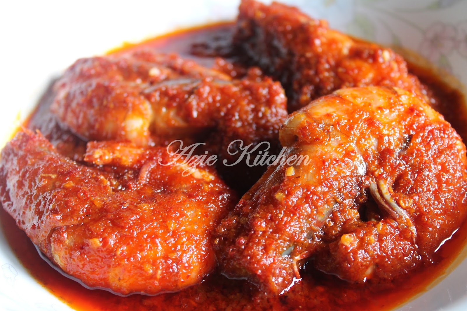 Sambal Tumis Udang Lagi - Azie Kitchen