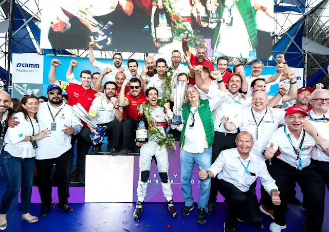 Audi vence E-Prix do México com brasileiro Lucas di Grassi