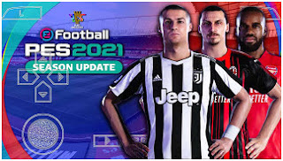 Download PES 2021 PPSSPP V4.4 Full Transfer And New Font Radar Name & Face Best Graphics Realistic