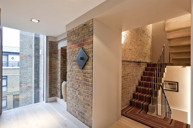 Picture of hallway and staircase in the water tower