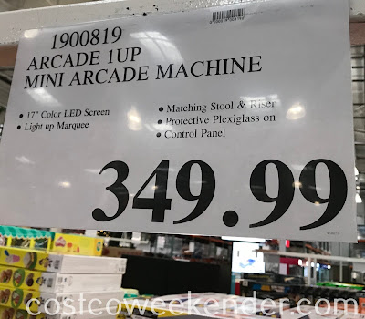 Deal for an Arcade1Up Mini Arcade Machine at Costco