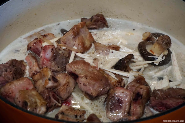 Taro and Pork Short Rib Stew | The Kitchen Nerd