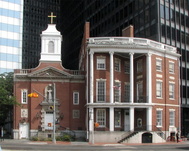 Our Lady of the Holy Rosary and James Watson House, State Street, Lower Manhattan, New York