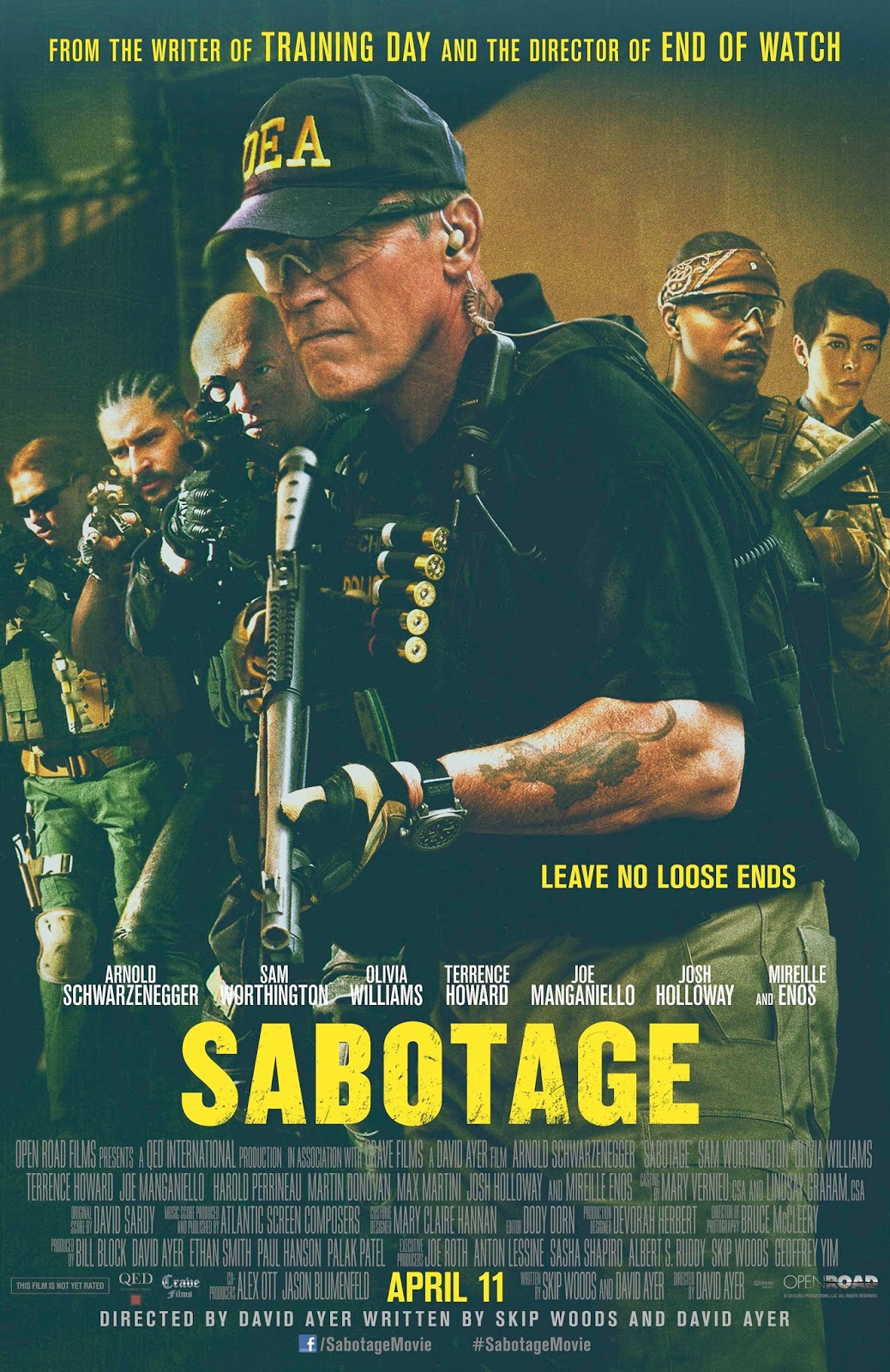 Sabotage Movie Poster