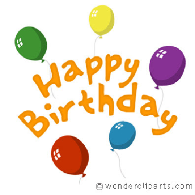 happy birthday balloons clip art