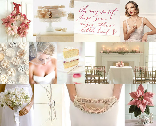  Pale Pink winter wedding inspiration boardjpg 