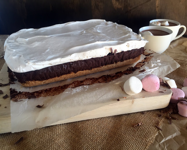 Hot Chocolate Slice Cassie Cakes