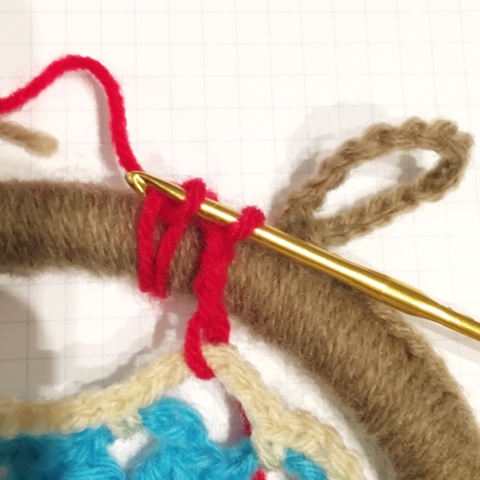 無料編み図 かぎ針で編むドリームキャッチャー 毛糸ズキ