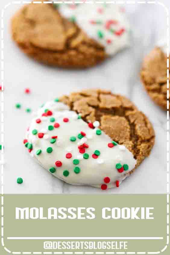 White Chocolate Dipped Gingerdoodles… so soft and full of flavor! The ultimate Christmas cookie! #Dessert BlogSelfe #cookies #cookierecipes #christmas #christmasrecipes #cookiedecorating #cookieart #recipevideo #recipe #iheartnaptime #DessertsforParties #cookie #exchange