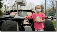 The Dark Knight Rises Tumbler at Childrens Cancer Hospital